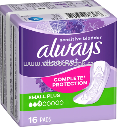 always discreet Einlagen Inkontinenz Small Plus, 16 St