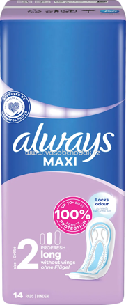 always Maxi-Binden ProFresh Long, 14 St