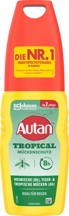 Autan Insektenschutzspray Tropical, 100 ml