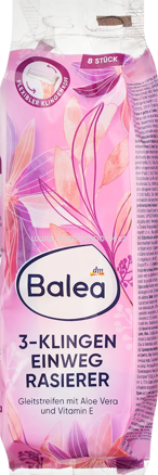 Balea Einwegrasierer 3-Klingen, 8 St