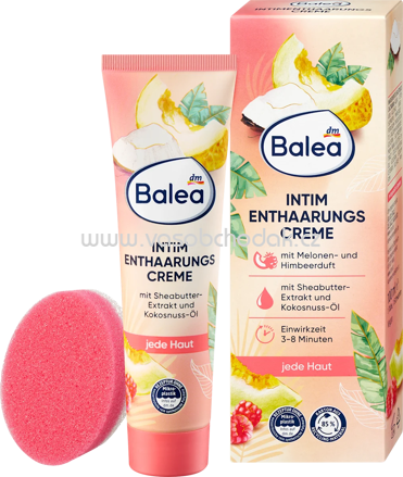 Balea Enthaarungscreme intim Tropic, 100 ml