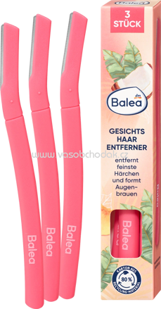 Balea Gesichtshaarentferner Tropic, 3 St