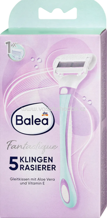 Balea Rasierer Fantastique 5-Klingen, 1 St