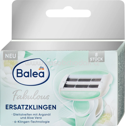 Balea Rasierklingen Fabulous, 8 St