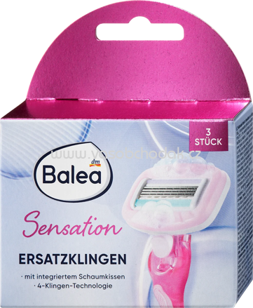 Balea Rasierklingen Sensation, 3 St