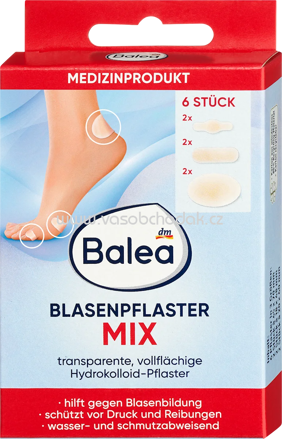 Balea Blasenpflaster Mix, 6 St