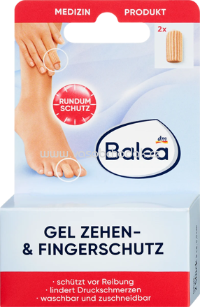 Balea Gel Zehen- & Fingerschutz, 2 St