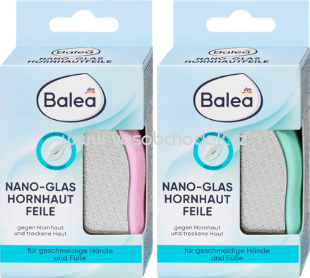 Balea Hornhaut Feile Nano-Glas, 1 St