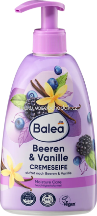 Balea Cremeseife Beeren & Vanille, 500 ml