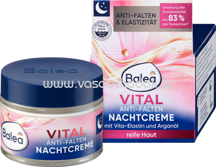 Balea Anti Falten Nachtcreme Vital, 50 ml