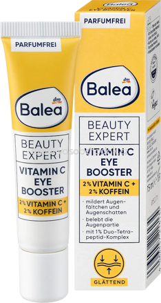 Balea Augencreme Beauty Expert Vitamin C Eye Booster, 15 ml