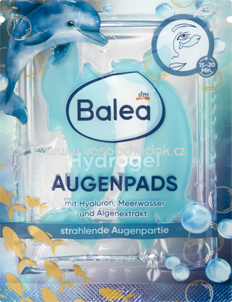 Balea Augenpads Hydrogel Delfin, 1 Paar, 2 St