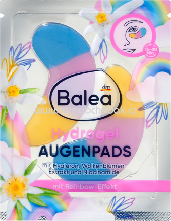 Balea Augenpads Hydrogel Rainbow, 1 Paar, 2 St
