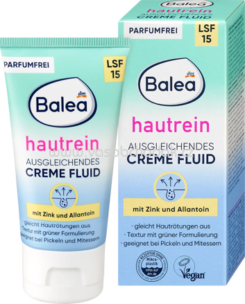 Balea Ausgleichendes Creme Fluid Hautrein, 50 ml