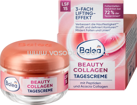 Balea Gesichtscreme Beauty Collagen LSF15, 50 ml