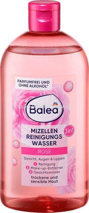 Balea Mizellenwasser Rose, 400 ml