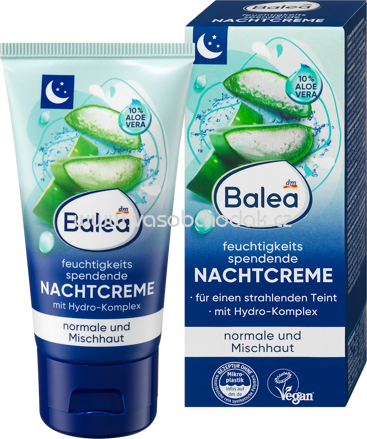 Balea Nachtcreme feuchtigkeitsspendend, 50 ml