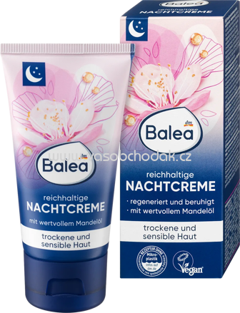 Balea Nachtcreme reichhaltig, 50 ml