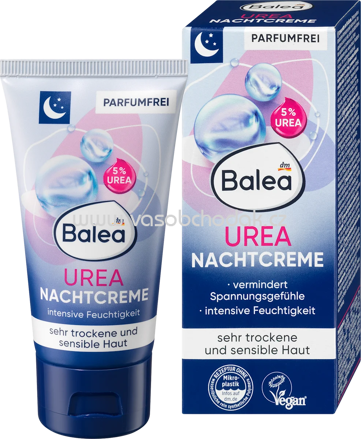 Balea Nachtcreme Urea, 50 ml