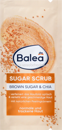 Balea Peeling Brown Sugar Scrub, 2x8 ml, 16 ml