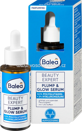 Balea Serum Beauty Expert Plump & Glow, 30 ml