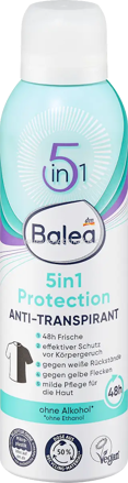 Balea Antitranspirant Deospray Protection 5in1, 200 ml