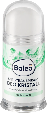 Balea Antitranspirant Deostick Kristall, 100 g