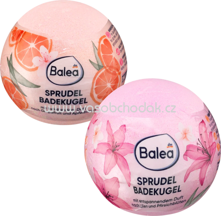 Balea Badebombe Keep Smiling/ Positive Mind, 170 g