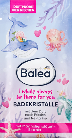 Balea Badesalz I whale always be there for you, 80 g