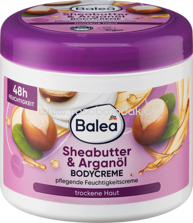 Balea Bodycreme Sheabutter & Arganöl, 500 ml