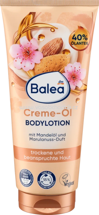 Balea Bodylotion Creme-Öl Mandelöl, 200 ml