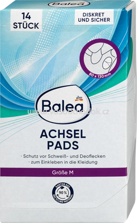 Balea Deo Achselpads Größe M, 14 St