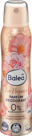 Balea Deospray Parfum Deodorant Pure Elegance, 150 ml