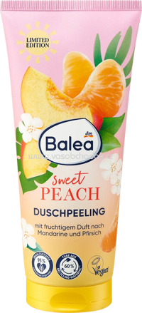 Balea Körperpeeling Sweet Peach, 200 ml