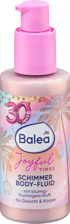 Balea Schimmer Body-Fluid Joyful Times 30 Jahre, 75 ml