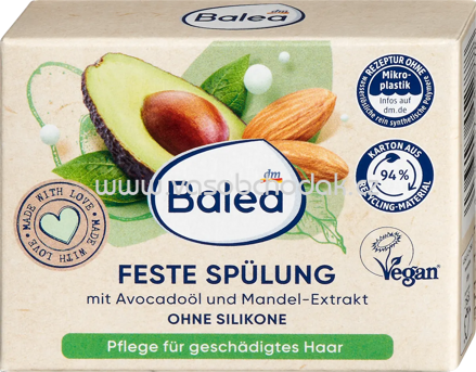 Balea Feste Conditioner Avocado Mandelmilch, 60 g