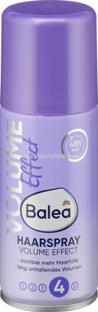 Balea Haarspray Volume Effect, Reisegröße, 100 ml