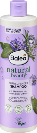 Balea Shampoo Natural Beauty Erfrischende Kräuter, 400 ml