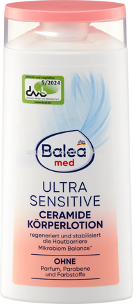 Balea med Körperlotion Ultra Sensitive Ceramide, 250 ml