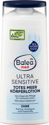 Balea med Körperlotion Ultra Sensitive Totes Meer, 300 ml