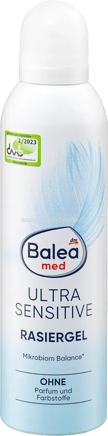Balea med Rasiergel Ultra Sensitive, 200 ml