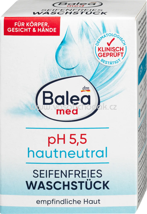 Balea med seifenfreies Waschstück hautneutral, 150 g