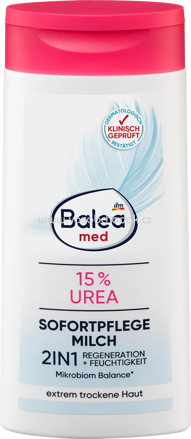 Balea med Sofortpflegemilch 2in1 15% Urea, 250 ml