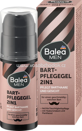 Balea MEN Bartpflege Gel 2in1, 50 ml