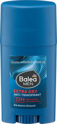 Balea MEN Deostick Extra Dry, 50 ml