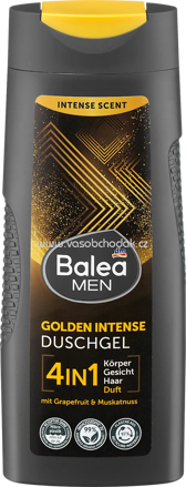 Balea MEN Duschgel Golden Intense 4in1, 300 ml