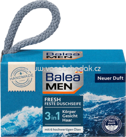 Balea MEN Feste Duschseife Fresh, 100 g