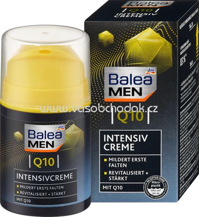 Balea MEN Gesichtscreme Q10 Intensiv, 50 ml