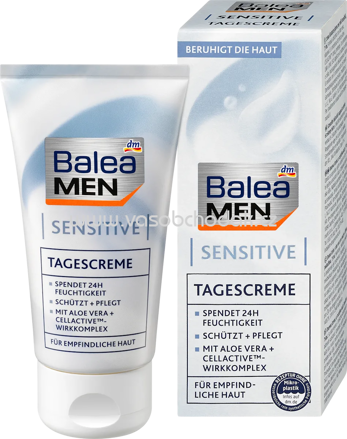 Balea MEN Gesichtscreme Sensitive, 75 ml