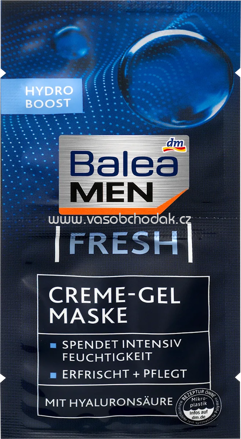 Balea MEN Gesichtsmaske Fresh, 16 ml